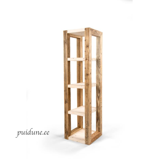 Riiul taaskasutatud puidust keskmine.png