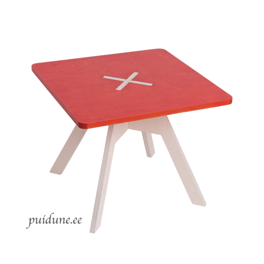 Puidust kandiline lastelaud punane.png
