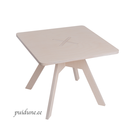 Puidust kandiline lastelaud valge.png