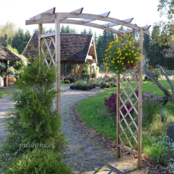 Pergola kaarega (140 x 60 cm)