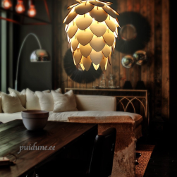 Puidust Lamp Leaf