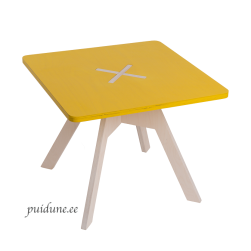 Kandiline lastelaud 123OK (kollane)