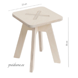 Kandiline lastetool 123OK (valge)