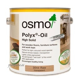 Osmo Polyx Effect Raw õlivaha heledale puidule sisetingimustes