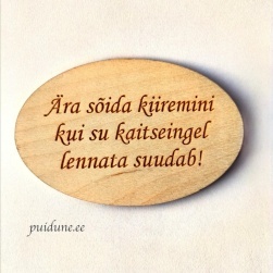 Külmkapimagnet "Ära sõida.."