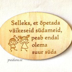 Külmkapimagnet Suur Süda