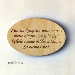 Külmkapimagnet Suurim Kingitus