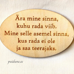 Külmkapimagnet Teerajaja