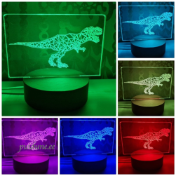 Valgustusega leedlamp T-Rex