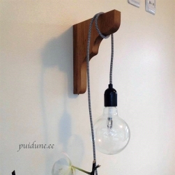 Käsitöölamp seinale
